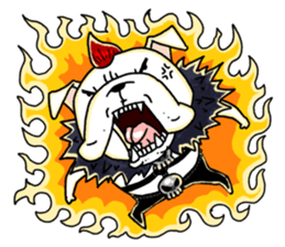 METAL DOG sticker #12168153