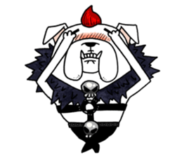 METAL DOG sticker #12168170