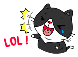 BOBO - Fat Cat (English version) sticker #12168977