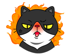 BOBO - Fat Cat (English version) sticker #12168980