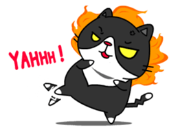 BOBO - Fat Cat (English version) sticker #12168981