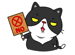 BOBO - Fat Cat (English version) sticker #12168982