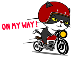 BOBO - Fat Cat (English version) sticker #12168986