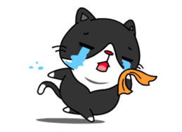 BOBO - Fat Cat (English version) sticker #12168993