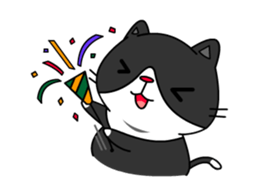 BOBO - Fat Cat (English version) sticker #12169001