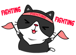 BOBO - Fat Cat (English version) sticker #12169002