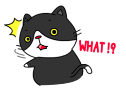 BOBO - Fat Cat (English version) sticker #12169004