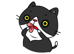 BOBO - Fat Cat (English version) sticker #12169008