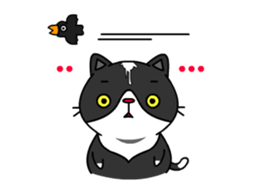 BOBO - Fat Cat (English version) sticker #12169009