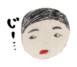 Picture of the face sticker #12169067