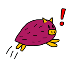 Imoshishi-kun sticker #12169160