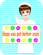 Message Attendant English ver2 sticker #12169314