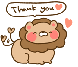 Lion Maru Sticker sticker #12169734