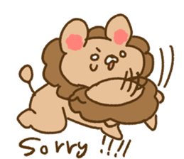 Lion Maru Sticker sticker #12169742