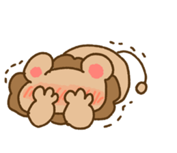 Lion Maru Sticker sticker #12169743