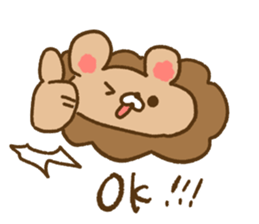 Lion Maru Sticker sticker #12169744