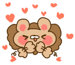 Lion Maru Sticker sticker #12169748