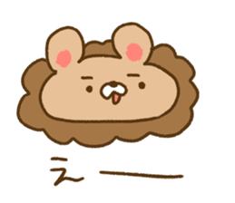 Lion Maru Sticker sticker #12169756