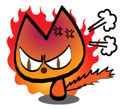 Orange kitten sticker #12170130