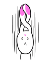 Rabbit and Wolf sticker #12170382