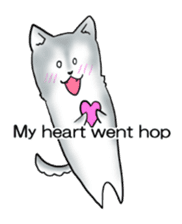 Rabbit and Wolf sticker #12170387