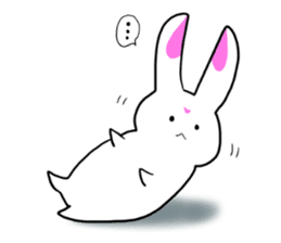 Rabbit and Wolf sticker #12170401