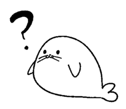 Calm sea friends sticker #12170986