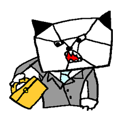 KUROMIMI CAT(Cubism ver.)