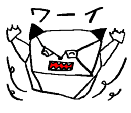 KUROMIMI CAT(Cubism ver.) sticker #12171065