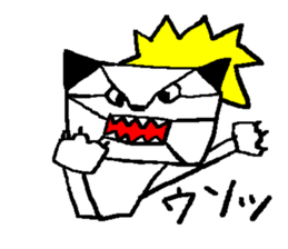 KUROMIMI CAT(Cubism ver.) sticker #12171066