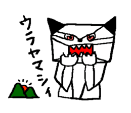 KUROMIMI CAT(Cubism ver.) sticker #12171090