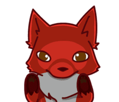 Little Fox & its friend sticker #12171250