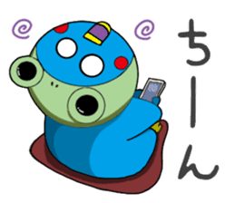 Kawaii Pentarou meets a frog sticker #12171284