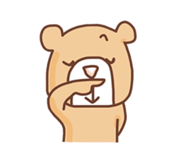 Pastel color Kuma&Rabbit sticker #12171374