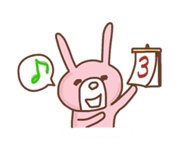 Pastel color Kuma&Rabbit sticker #12171378