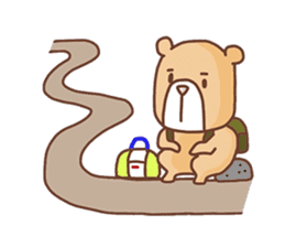 Pastel color Kuma&Rabbit sticker #12171379