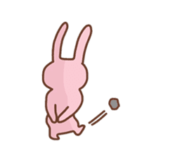 Pastel color Kuma&Rabbit sticker #12171380