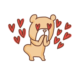 Pastel color Kuma&Rabbit sticker #12171383