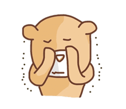 Pastel color Kuma&Rabbit sticker #12171384