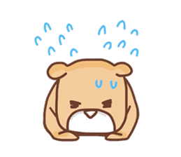 Pastel color Kuma&Rabbit sticker #12171387