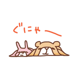 Pastel color Kuma&Rabbit sticker #12171397