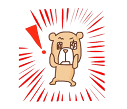 Pastel color Kuma&Rabbit sticker #12171402