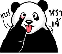Panda Heyhaa sticker #12171848