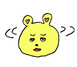 Lovely gossip bear sticker #12172601