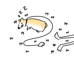 dog&woman sticker #12172671