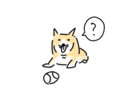 dog&woman sticker #12172679