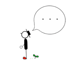 Mr.jr and mini of a black cat sticker #12172733