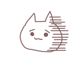 Sticker of the cute face2 sticker #12172754