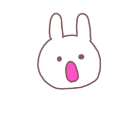 Sticker of the cute face2 sticker #12172767