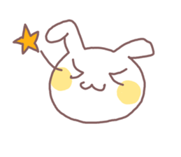 Sticker of the cute face2 sticker #12172774